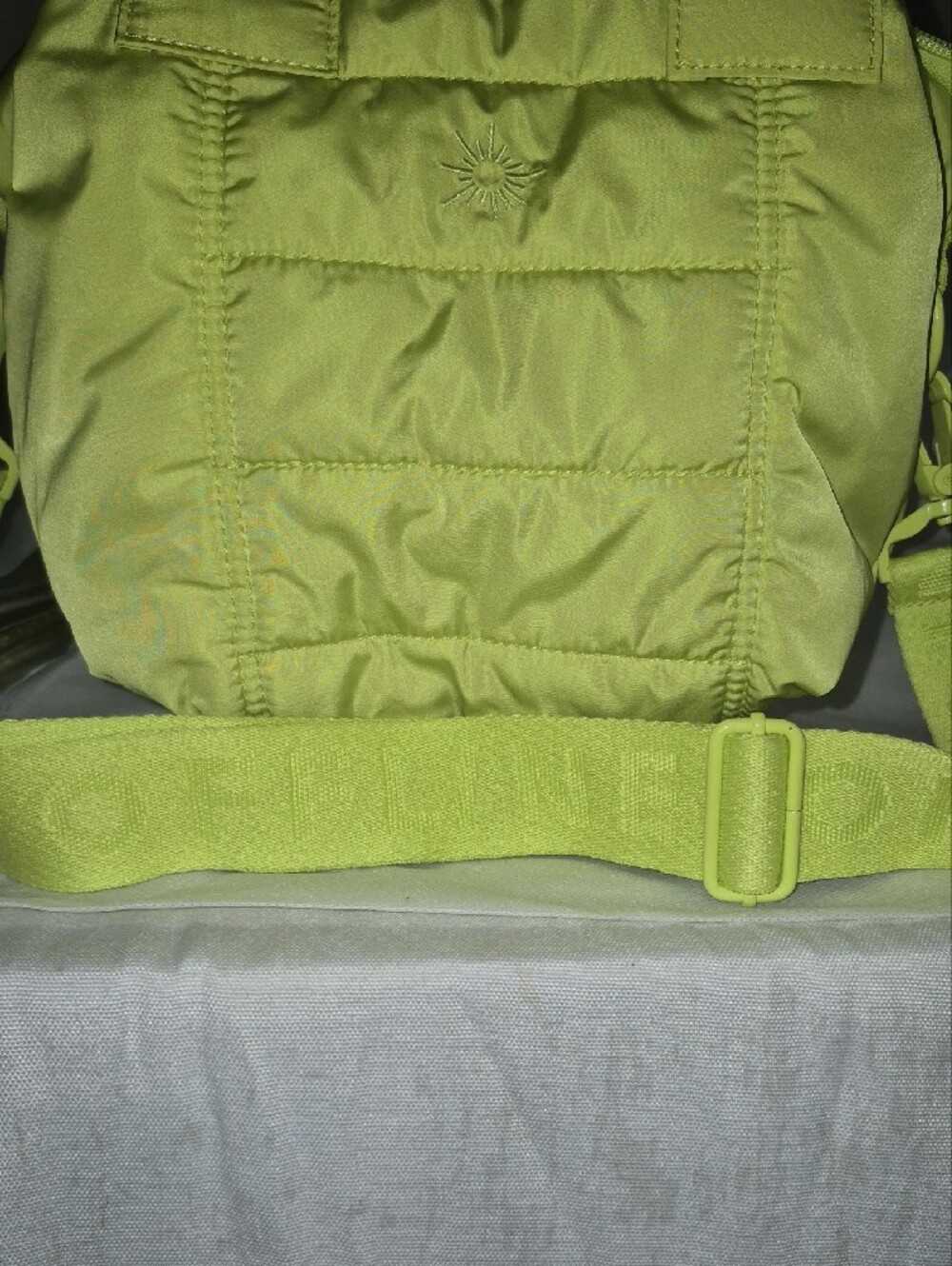 Offline- By Aerie Lime Green Puffer Shoulder Bag - Women NWOT